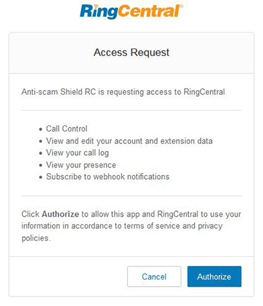 Access request